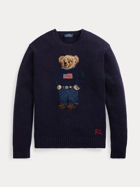 NEW Ralph Lauren Polo Bear ‘Iconic’ Sweater Sz XL